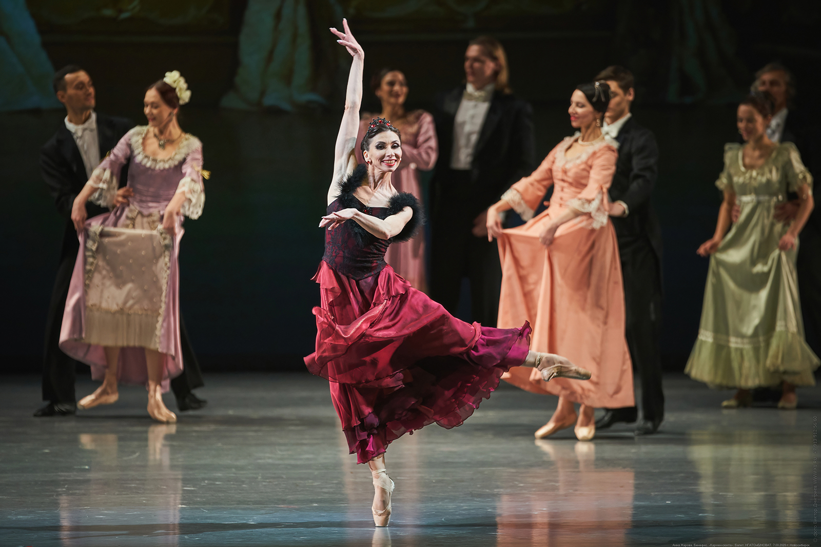 Бенефис Анны Жаровой: праздник балета удался! - НОВАТ - фото №32